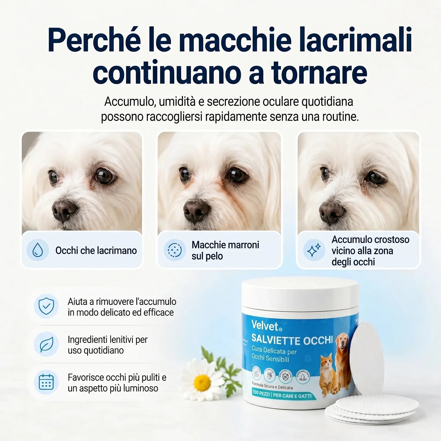 Velvet™ | Salviette Occhi