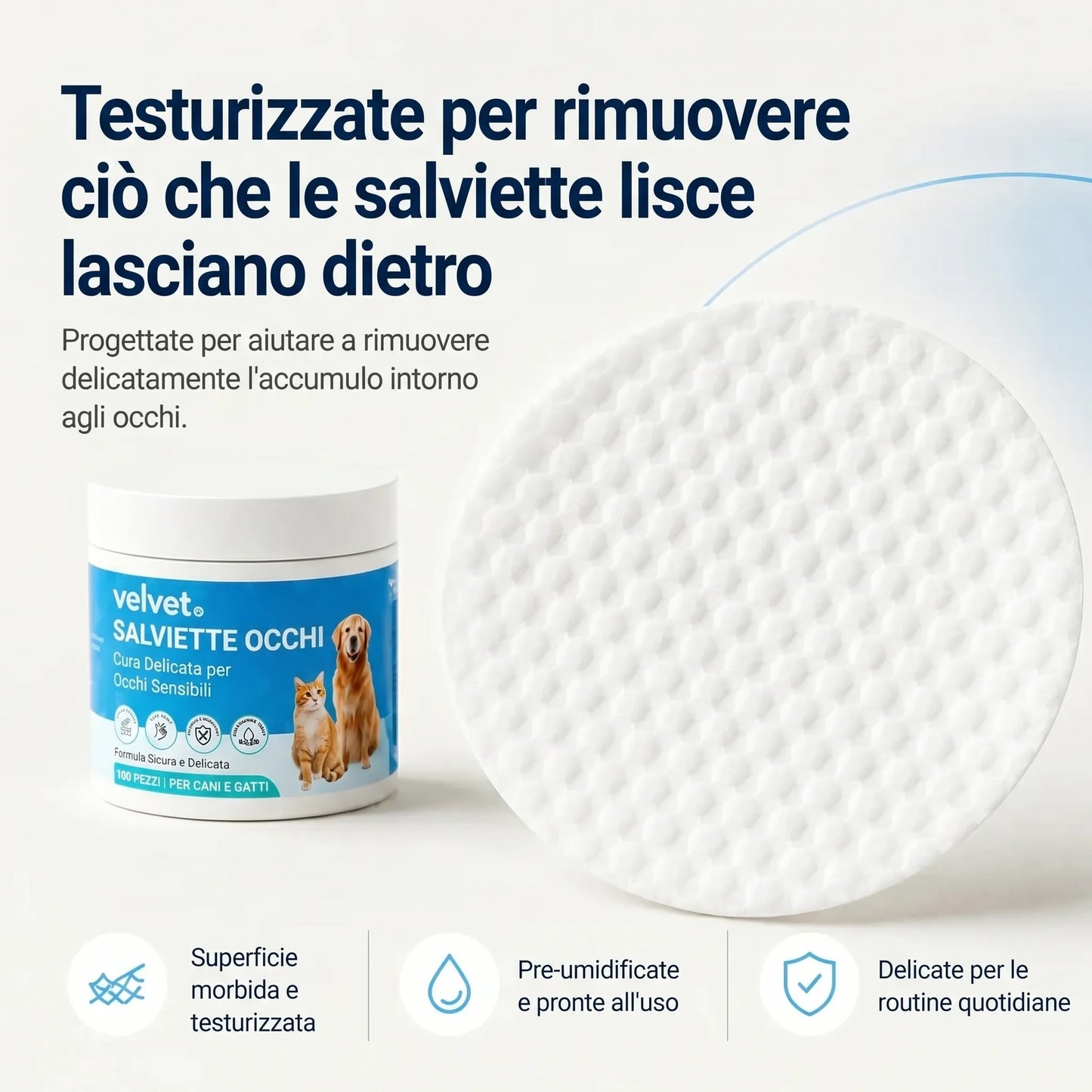 Velvet™ | Salviette Occhi